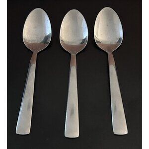 Galileo 5” Stainless Steel Spoon Set Of 3 Crate & Barrel Replacement